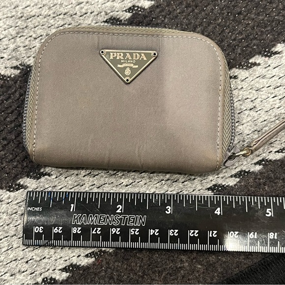 Prada grey nylon mini wallet - Picture 10 of 10